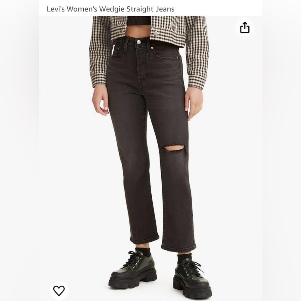 NWOT - Levi’s Wedgie Straight Jean